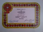 10-year Mensa Certificate